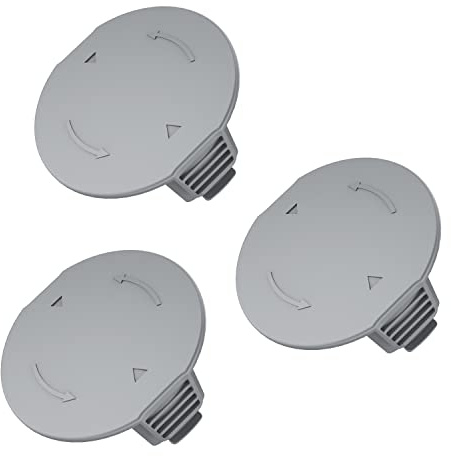 FUSHUI Lot de 3 capuchons de rechange pour bobine de débroussailleuse compatibles avec Bosch UniversalGrassCut 18, Universal GrassCut 18v-26, Universal GrassCut 18v-260