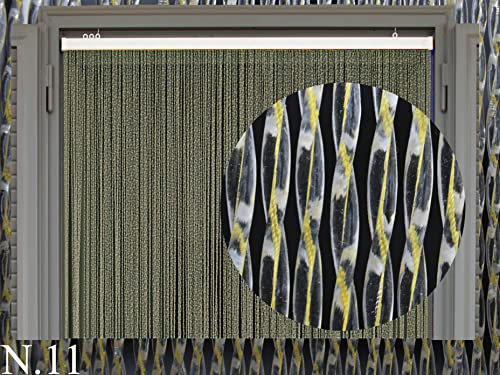 CT Cirillo Tende PVC-Türvorhänge – Aluminiumträger - Made in Italy Fliegenvorhang Modell Roma - Jetzt anpassen, Farbe und Größe - 11