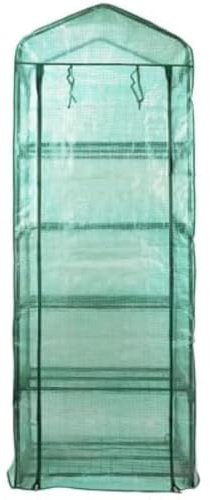 JonesHouseDeco Greenhouse Cover Replacement, Waterproof Clear PE Cover for 5 Tier Growhouse, Greenhouse Tents Plant Cover for Outdoor Garden Plants Flower House, 69x49x193cm (Only PE Cover)