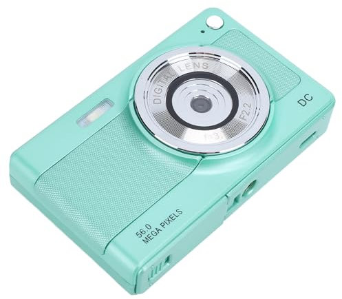 Digitalkamera, Kleine Kamera, Vintage Kamera, 50 MP Pixelbilder mit 1080P Auflösung, 2,8 Zoll IPS Display, 8 facher Zoom Autofokus, Kompaktkamera für Jugendliche und Studenten