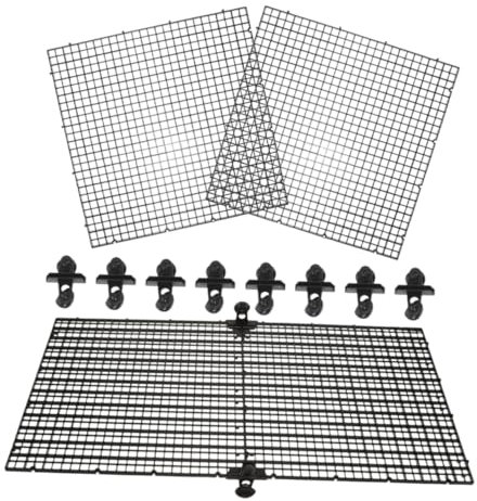 FONDOTIN 1satz Aquarium Isolation Board Trennwand Für Fischbecken Material Mit Saugnäpfen Verhindert Von Fischen Und Fördert Die Im Aquarium