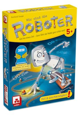 NSV - 4506 - Wir sind die Roboter - nominiert Kinderspiel des Jahres 2020 - Kinderspiel ab 5 Jahren
