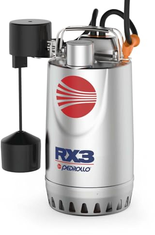 Pompa di sollevamento 220v Pedrollo Rx M3gm Acqua Pioggia Galleggiante Verticale 9,6 M3/h 0,55 Kw