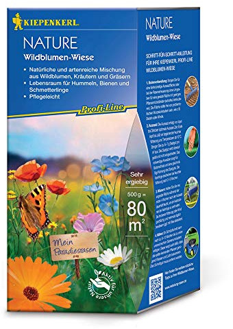 Kiepenkerl 664302 Profi-Line Wildblumen-Wiese 500 g (Rasensamen)