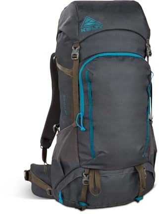 Kelty Asher Rucksack, Tagesrucksack bis mehrtägige Rucksackkapazität, Wandern, leichter Reisesack, interner Rahmen (35 l Beluga)