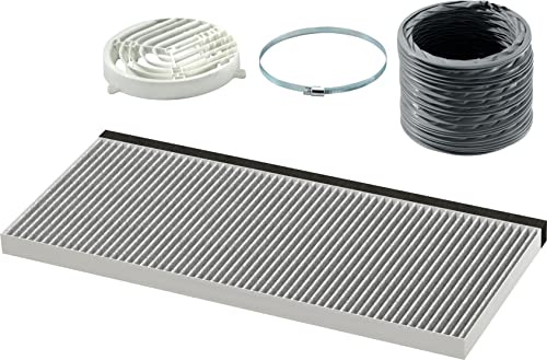 Siemens Clean Air Umluftset LZ12ITI14 | Clean Air Standard Umluftset, Für Umluftbetrieb, Jetzt mit verbesserter Filtertechnologie, Kombinierbar, Anti-Fisch-Funktion