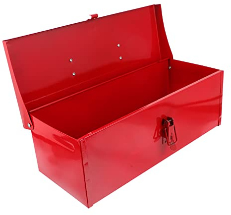 YARDWE Transportkiste 1 Blechbox Abschließbarer Organizer Zur Aufbewahrung Von Allgemein X Mit Zufälligen Für Kameras Tragbare Freitragende Metallkiste