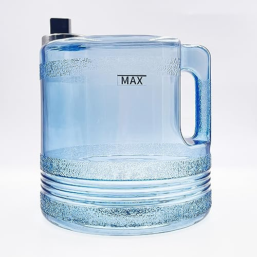 Shurex Jarra de vidrio de 1 galón/4 l para encimera, recipiente de agua de repuesto, botella para Megahome, CO-Z, VEVOR, Mophorn y otras marcas destiladores de 4 l/1 galón (plástico)