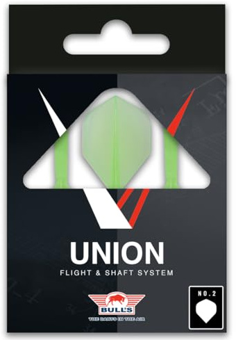 Bull's Union Moulded Shaft Flight: Revolutionieren Sie Ihr Dartspiel mit überlegener Gestaltung und Leistung