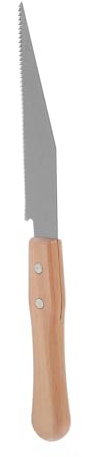 Kleine Japanische Zugsäge für Holzbearbeitung, Präzise Handsäge | Stahlkonstruktion, Tragbar mit Ergonomischem Griff, Temple Tool Saw