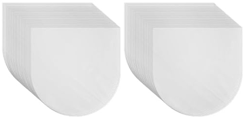 GNAUMORE Custodie per Dischi in Vinile,Buste Interne per Dischi in Vinile,Buste di Dischi,Custodie Protettive in Vinile,7 Pulgadas (50pcs)