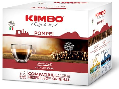 KIMBO Le Maraviglia del Gusto - 100 capsules compatibles avec machines Nespresso