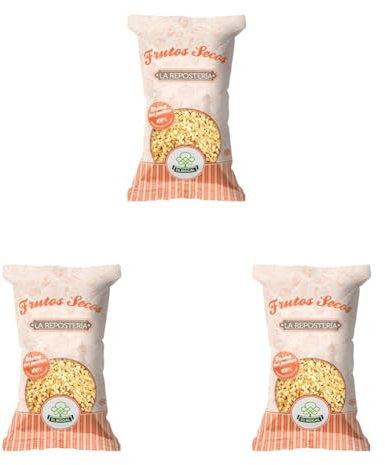 El Nogal Frutos Secos Granito de Almendra - La Repostería Bolsa 125 g (Paquete de 3)