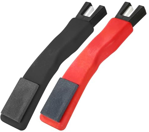 Tinoaly 2uds Afilador de Patines de Hielo, Afilador de Cuchillas Patines Hielo Afilador de Patines Hockey Herramienta Afilador de Cuchillas Patines de Hockey Accesorios de Hockey para Patines Hockey
