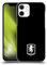 Head Case Designs Officially Licensed Aston Villa Football Club Black 2024 Crest Designs Hard Back Case Compatible With Apple iPhone 12 Mini