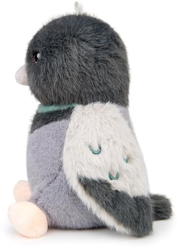 RLOMUTE Bird Keychain Parrot Plush Toy Bag pendant Funny Detachable lanyard Shake to make a sound Super Soft Cute Cuddly Birthday Companions Home Decor Gift for kids Christmas