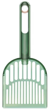 Pala para para Gatos | Práctico colador con Mango ergonómico y Cabezal de Pala Profunda, para excrementos de Gato, Bandeja para Recoger excrementos de Gato, colador de Bandeja, para Mascotas