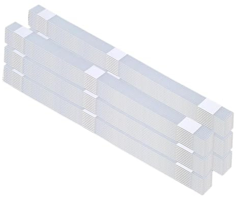 Ounfhtrttk 60 Tiras de Pegamento con Respaldo de, Tiras de Pegamento Térmico de 3/5 Pulgadas para Reparación de Encuadernación de Libros para una Capacidad de 101 A 130 Hojas
