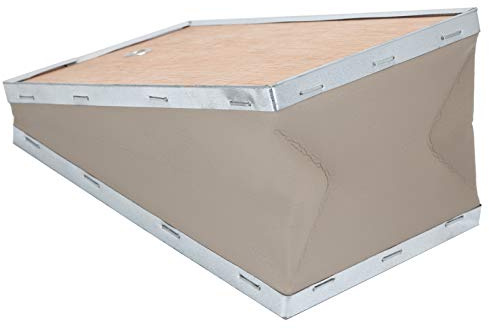 MasYosh Boîte de Fumage D'abeilles en Bois de Haute qualité, Outil en Acier Inoxydable pour Apiculteurs, Gestion Essentielle 7,5 X 4,7 X 1,6 Pouces pour Les Apiculteurs Débutants et Avancés