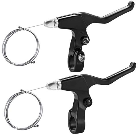 Chooee Leve Freno Bici, Maniglie Freno Bicicletta per MTB，1 Paio, Nero