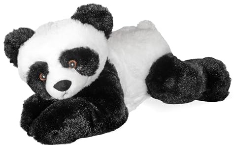 Wild Republic Ecokins Panda, Kuscheltier aus Stoff, Nachhaltiges Spielzeug, Baby Geschenk zur Geburt von Jungen und Mädchen, Stofftier 30 cm
