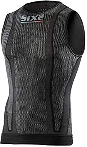 SIX2 Schutzweste Kids BLACK CARBON - 8Y