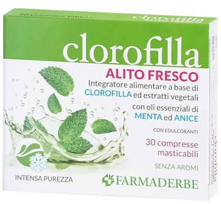 FARMADERBE CLOROFILLA MASTICABILE 30 CPR