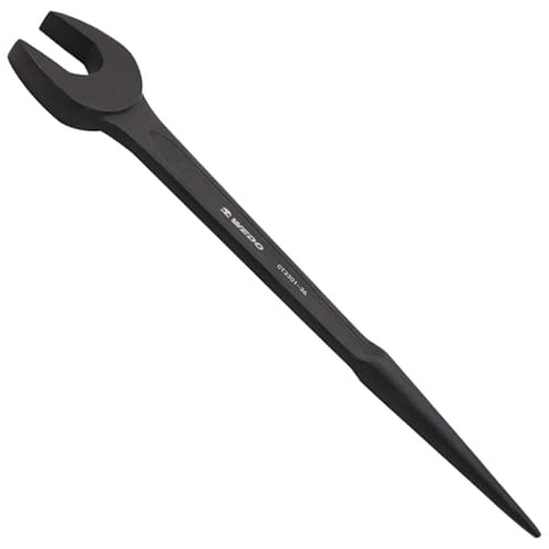 WEDO Einmaulschlüssel 50mm, Einmaul-Kraftschlüssel,Einzelner offener Ende Schraubenschlüssel,40 Chromstahl,Length 420mm,Verschleißfestigkeit,DIN Standard