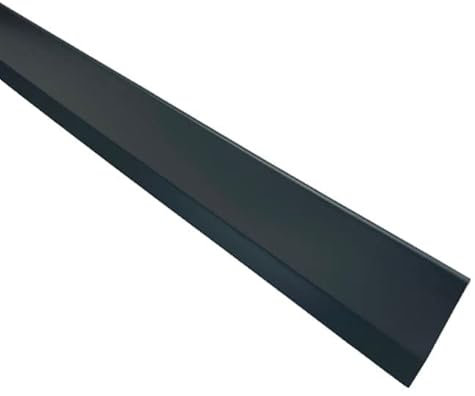 Kappleiste Wandanschlussblech für Dichtmittelfuge 1 m lang (Alu anthrazit RAL 7016)