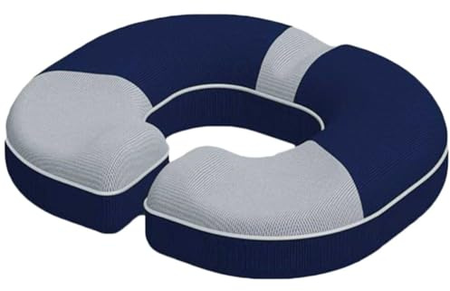 HJNFL Cojin hemorroides, Cojín de Silla Oficina, Cojín coxis ortopedico con Memoria para Aliviar el Dolor y la Ciática, Cojín de Asiento ergonómico para Silla de Oficina, Silla de Ruedas