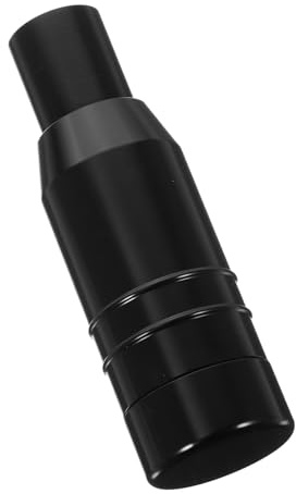 Cabilock Tête De Vitesse Bouton De Changement De Vitesse Shifter De Grand Pommeau De Levier De Vitesse Universel Manchette Boutons Automatiques Bouton De Levier De Vitesses Aluminium Noir