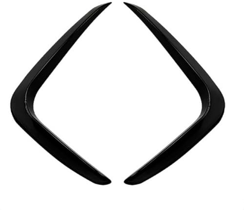 PAPEP Sportlicher ABS Frontspoiler für BMW X3 X4 G01 G02 M Sport 2018-2021, Lippensplitter für Auto Frontschürze Frontlippe als Stoßstangenverlängerung,Bright Black