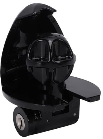 Asixxsix Blocco di Gancio Rimorchio per Rimorchi Pesanti, Chiusura Universale Regolabile con 2 Chiavi, Serratura in Acciaio in Legno Anti-furto per Rimorchi RV e Veicoli