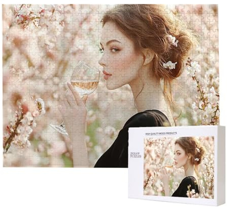 Puzzle 1000 Teile Erwachsene Schöne Frau, Impossible Klassische Jigsaw Puzzles 75 x 50cm, Geschicklichkeitsspiel für die ganze Familie, Puzzle farbenfrohes Legespiel Home Dekoration Geschenk k-591