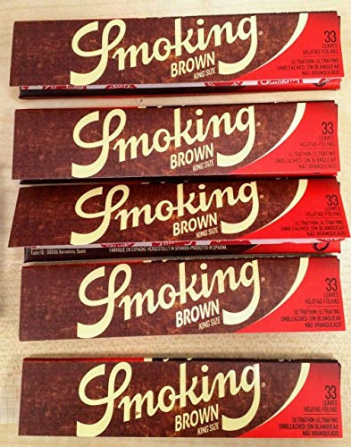 Feuilles à rouler rökbrun - x25