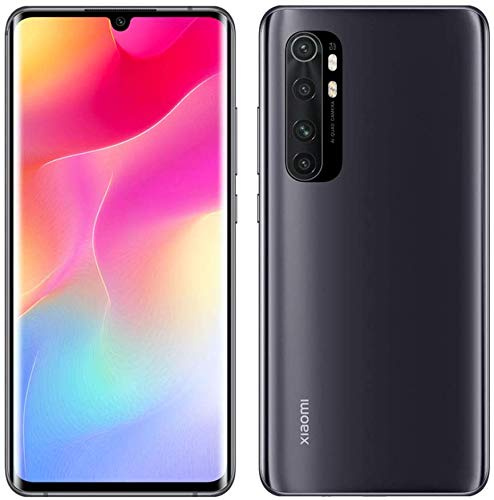 Xiaomi Mi Note 10 Lite - Smartphone de 6.47 (Pantalla Curvada AMOLED 3D, 6 GB RAM, 128 GB ROM, cámara Quad de 64 MP) Midnight Black [Russian Version]