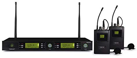 FONESTAR MSH-892-631 Micrófono inalámbrico Doble petaca UHF