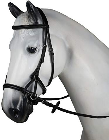 HORZE Filet sans Mors Sidepull Denver, Noir, XF