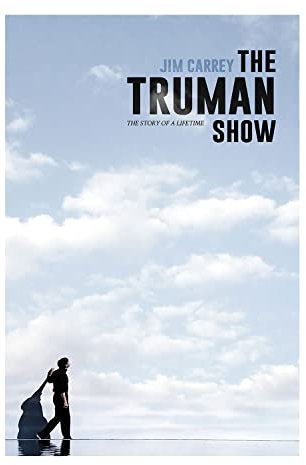 Póster de película The Truman Show Jim Carrey Pintura decorativa Lienzo Arte de pared Oficina Dormitorio Estudio Sala de estar Recreación Club Carteles Regalos