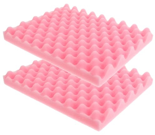 Healeved Fondant Drying Foam Pads 9.84 X 7.48 X 0.79 in Sponge Mats for Sugar Flowers Paste Leaves and Royal Icing Reusable Cake Decorating Tools 2 Pack