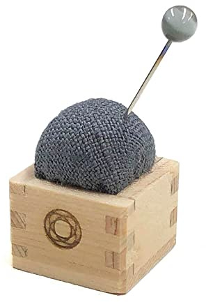 Cohana Masu Mini Nadelkissen, Holz und Stoff, 1 Stück
