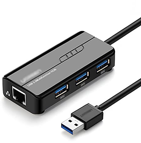 USB Hub USB Ethernet USB 3.0 to RJ45 USB Hub Computer Network Multi-Port Adapter