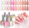 Saviland Nail Polish Sets, 12 Colors, Quick Dry Nail Polish for Beginners, Easy to Use