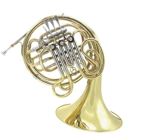 waldhorn instrument Vier-Tasten-Doppelhorn Verbunden Transponiertes Horn Vier-Tasten-Horn Blechblasinstrument Trompete Spielen Lernen