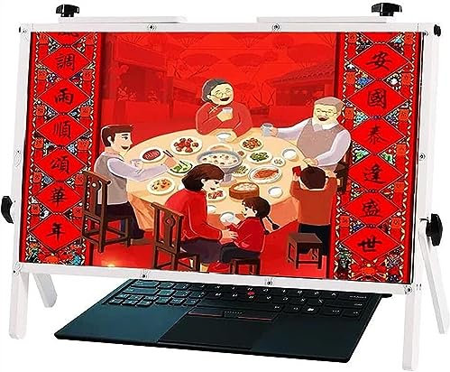 OYYMTE Lupe for Laptop-Bildschirm, Laptop-Bildschirmlupe, 22-Zoll-Laptop-Bildschirmlupe, 3-fache Leselupe, Laptop-Bildschirmlupe