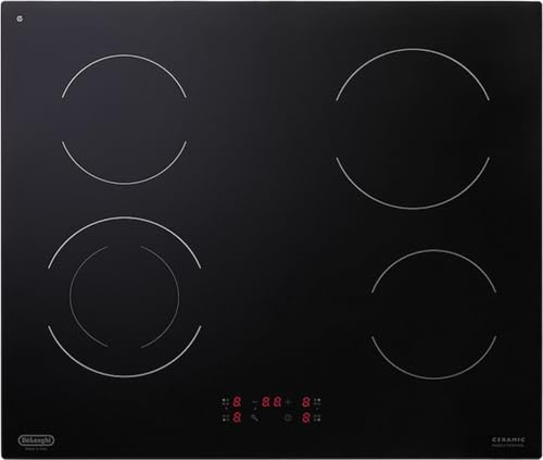 PVC61N - Piano cottura ad induzione, 4 fuochi, vetroceramica, 60 cm, nero