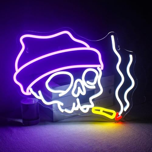 LED-Neonschilder Bar geöffnet Kaffee Bier Zigarette Neonschild aus Acryl mit LED-Leuchten und Hängekette Leuchtendes Schild für die Wanddekoration in Bars Pubs Läden Männerhöhlen zu Hause USB 5V