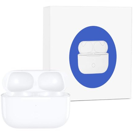 Wireless Charging Replacement Compatible with AirPods Pro 1 and 2 Gen, Airpods Pro Case with Bluetooth Button for Pairing, 660 mAh Airpod Pro 2 Case Replacement