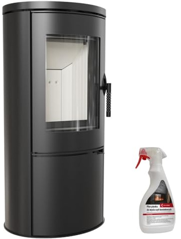 KRATKI Stufa a legna in ghisa KOZA AB 8 kW Ø150 A Ecodesign alta efficienza