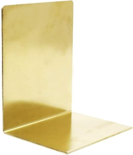 Messing Buchstützen Goldene Regale Buchhalter Dekor Buch Organizer Buchstützen Metall Buchstützen Bibliothek, Golden